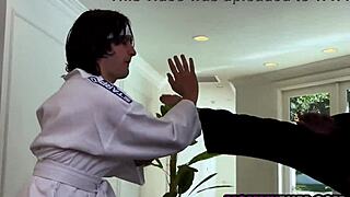 Karate Milf Mommy Assfucked Hard by Young Cock