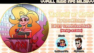 yo martha's got me hooked with that crazy boss cheating audio lovin' session
