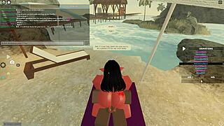 roblox whore shakes ass for big black cock deepthroat doggystyle ride