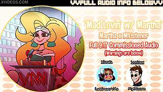 yo martha's got me hooked with that crazy boss cheating audio lovin' session