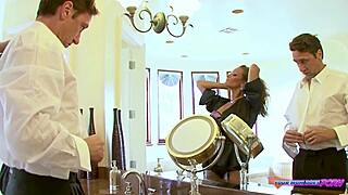 Debbie Diamonds' Holes Crave Double Anal Gangbang Filling