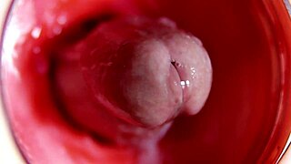 camera deep in oiled pussy catches massive 4k creampie asmr explosion