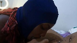 ebony ski mask bitch craves naughty big black dick fun deepthroat cum swallow jhodez1