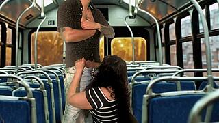 public bus ride turns into risky moving thrill