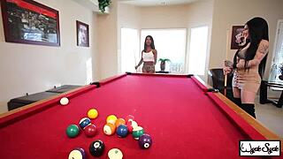 harmonie marquis and her friend tease each others curves with soft kisses and touches