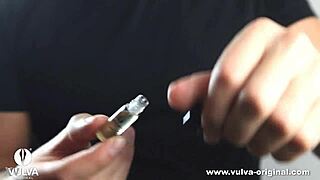 Indian cunt lips spread wide revealing juicy vaginal flavors up close