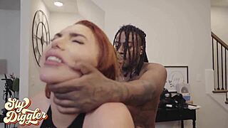 mimi boliviana's big latina ass bent over for rough bbc pounding and squirting moans