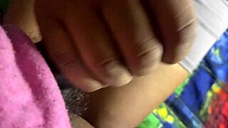 exotic indian college coed fingers her squirting pussy during intense fucking session