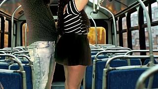 public bus ride turns into risky moving thrill