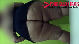 Mature Latina BBW Dances Big Ass Out of Underwear