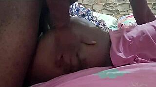 curvy ebony big ass tits girlfriend early morning ride quickie