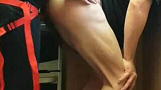 pegging boyfriend's ass kitchen public field bathroom atm 😈🍑