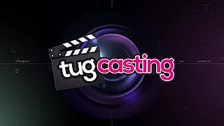 tug casting quickies rebecca vanguard goes from hand model to dirty handjob cumshot facial star quick!