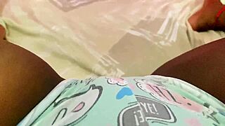 Mommy's Huge Ass Masturbation Leads to Bedtime Orgasm Thrill?