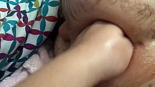 Wife Stretches Husband with Intense Fisting Session