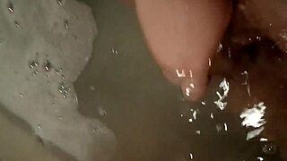 Daytona Hale's Massive Tits Soak in Steamy Bath