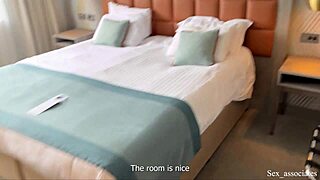 Stepmom fingers son's accidental boner in wrong hole taboo hotel accident