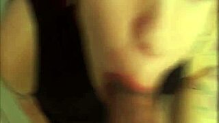 Redhead Latina Bombshell Delivers Sloppy Oral To Gooey Director Finish In Club