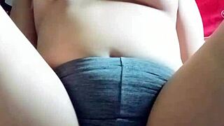 watch this amateur asian girl take a rough mouth fucking from her roommate