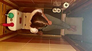 Beautiful girl rams strap-on deep in man's ass amateur homemade domination!