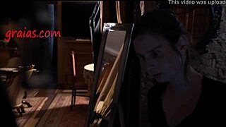 intruder caught leads to tied skinny indian slave whipping