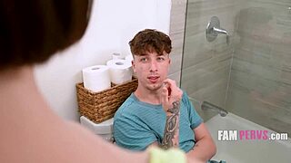 stepbro shocks streamer girl by riding her cowgirl style, total taboo reveal!