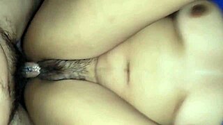 hairy pussy on single latina mom gets licked hard while neighbors listen to her moans