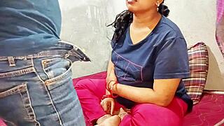village bhabhi gags on big black dick deepthroat for sloppy cumshot mouthful swallow