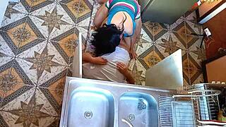 i can't resist fucking the plumber while my husband's away rough in the kitchen