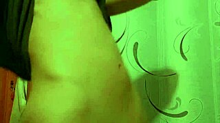 Watch me twirl my big chocolate pierced cock like a dancing propeller in cfnm tease