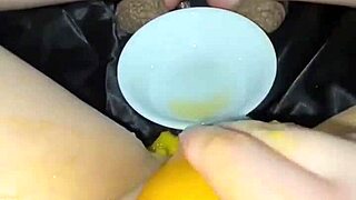 hot lil stepsister snowwhite goes crazy with food masturbation in los angeles kinky arab fetish