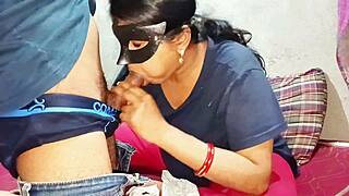 village bhabhi gags on big black dick deepthroat for sloppy cumshot mouthful swallow