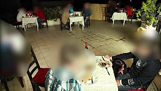 i crave that restaurant public orgy licking sucking fucking creampie everywhere