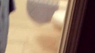 Shy Shower Bathing Moment Captured Intimately