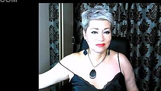 One of my wife's typical mature webcam days unfolds naturally