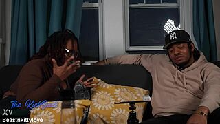 whoa 4ft kittylove shakes fat ass rides big black cock squirts deepthroat doggystyle at kickback!!