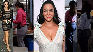 melissa fumero shakes her juicy curvy latina ass for the camera