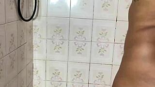 hidden cam catches latina pissing and fingering pussy in secret