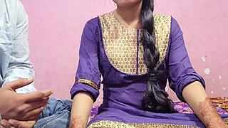 Desi maid bent over for creampie doggystyle ranch pounding