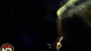 essa novinha drops to suck this negao's big black cock while cruising city car