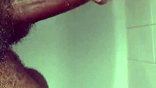 Project Shower Skeet Solo Black Amateur Masturbates Big Black Cock Tits