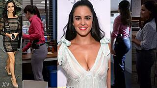 melissa fumero shakes her juicy curvy latina ass for the camera