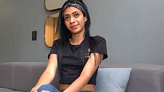 Tattooed Latina with Big Fake Tits Craves Rough Fast Fucking