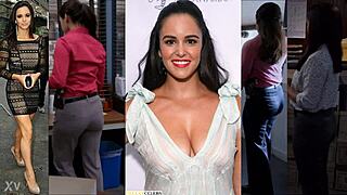 melissa fumero shakes her juicy curvy latina ass for the camera