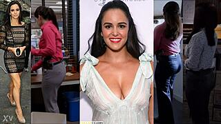 melissa fumero shakes her juicy curvy latina ass for the camera