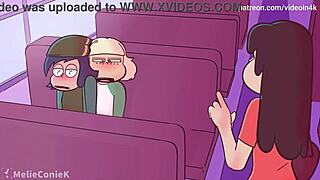 푸타 재키 학교 버스에서 잔나 세게 박음, 4K!