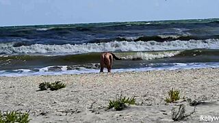 Öffentlicher Sex am Strand, wow!