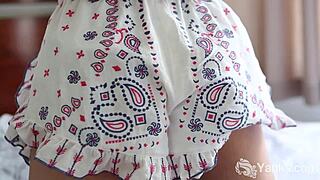 와, 얀크스 허니 애비의 보지가 바이브로 세게 분출!