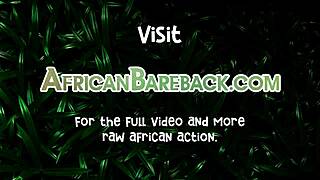 بي بي سي أسود يخترق فتحة الشرج الضيقة في أكشن دوجي ستايل خام