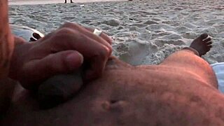 me n’ my wife, we flashed at the beach... things got outta hand real quick, oops!